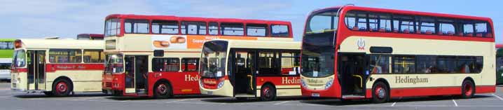 Hedingham 50th birthday display 2010